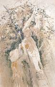 Berthe Morisot Study of Peach tree oil painting